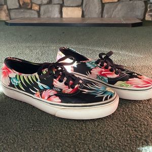 Floral Vans